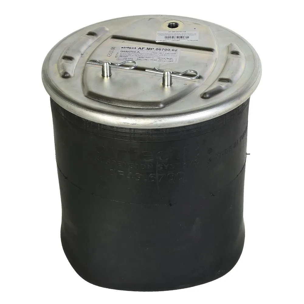 Пневмоподушка с металлическим стаканом (стальным стаканом) для грузовых автомобилей и прицепов — изображение 2